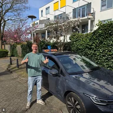 Utrecht rijexamen geslaagd bij rijschool Vlam