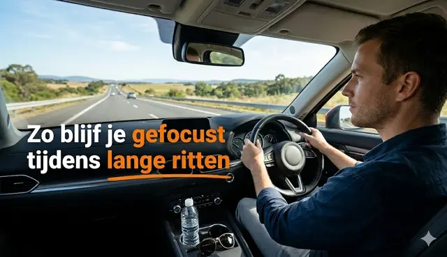 Zo blijf je gefocust tijdens lange ritten